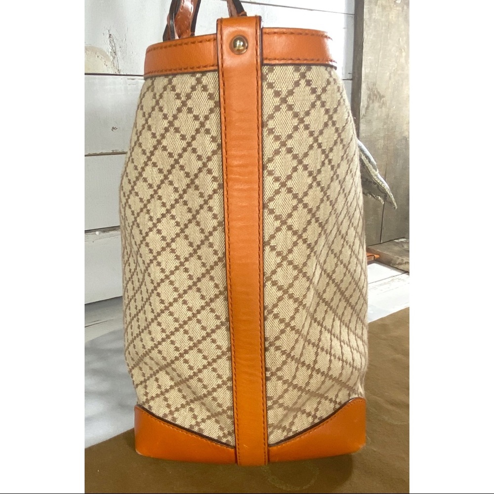 |TRADED| Gucci Diamante Print Shopper Tote & Pouch - Picture 4 of 12